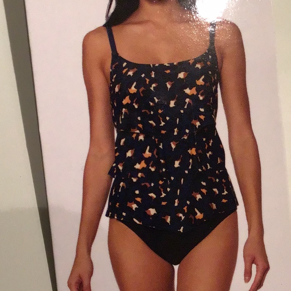 Intl Details Tankini Bathing Suit